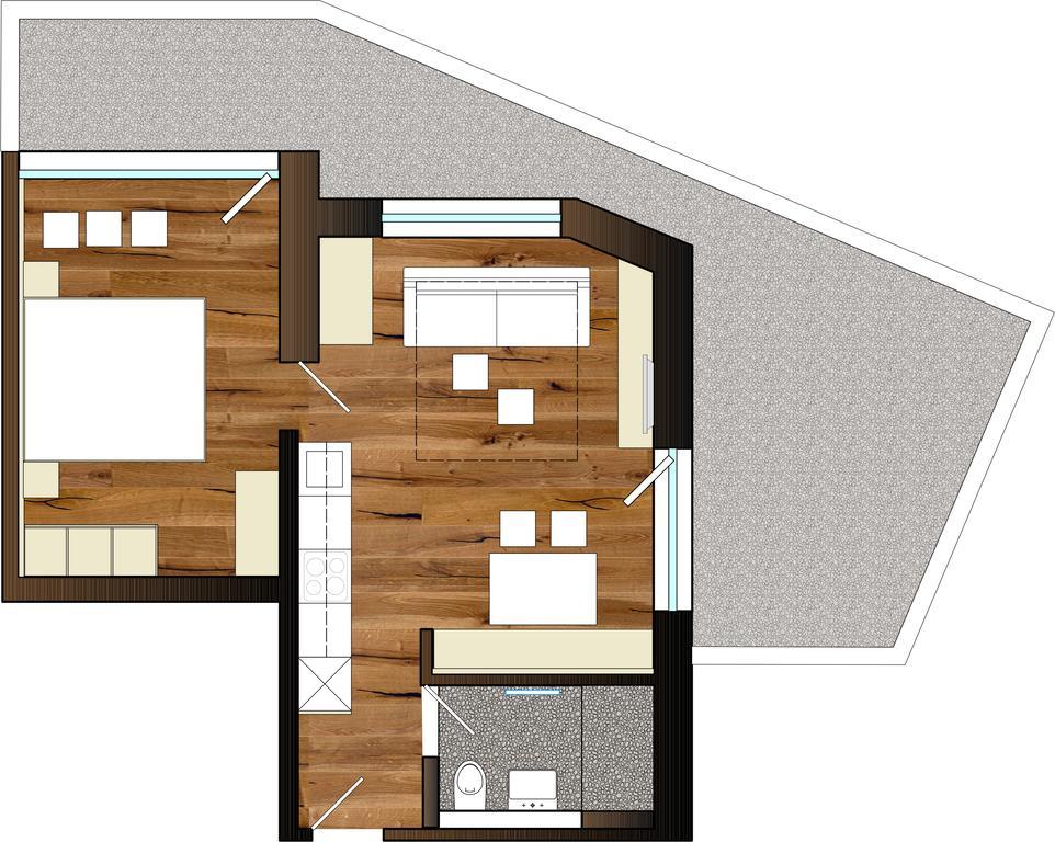 Apart Chamins Ischgl Exteriör bild
