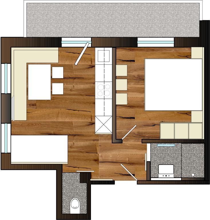 Apart Chamins Ischgl Exteriör bild